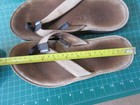 Women's TEVA leather  flip flop thong sandals, W 10, EU 41 - (P635) — photo 5