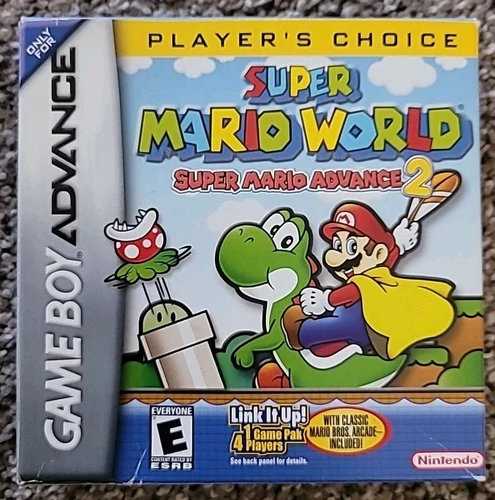 Super Mario World Super Mario Advance 2 (Game Boy Advance) Player's Choice CIB 