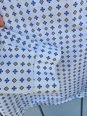 Jones New York Signature White Button Up Blouse No Iron Womens Plus Size 2X