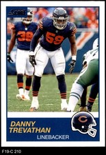 2019 Score #210 Danny Trevathan Bears Kentucky  8 - NM/MT