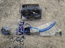 TUSA M2004QB INTEGRA MASK AND SP170QB PLATINA II HYPERDRY SNORKEL SET BRAND NEW