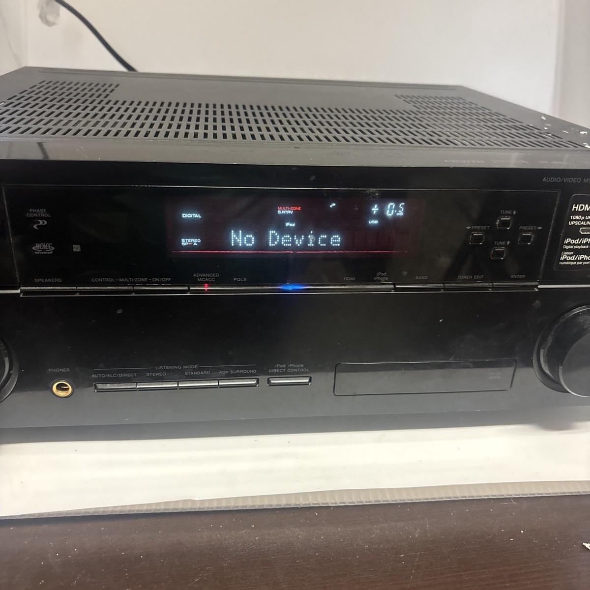 pioneer AVアンプ VSA-1020 Pioneer VSX 1020 7.1 Channel 125 Watt Receiver for sale