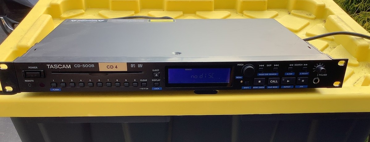 TASCAM CD-500B Single-rackspace CD Player with Balanced Out | eBay