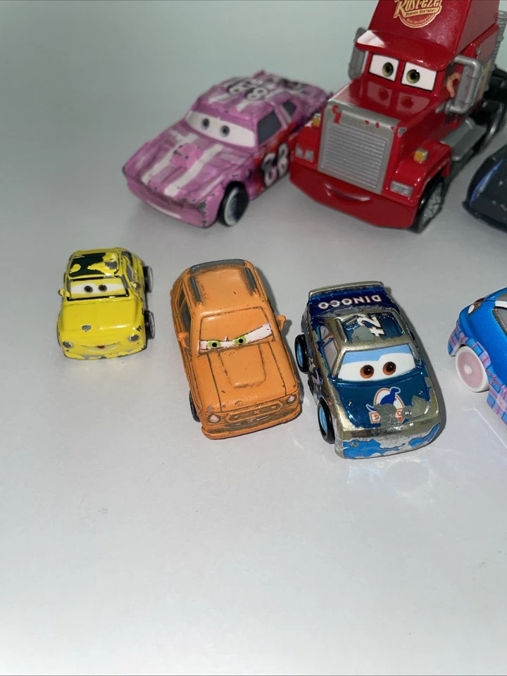 Mattel Disney Pixar Cars 1 2 3 1:55 Diecast - Mack Truck Cab Original Rojo Lote 9 Foto 4 de 4