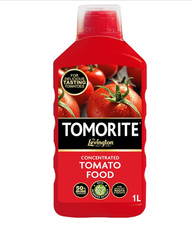 Image of Levington Tomorite Liquid Tomato Food, Concentrate, 1L, Red