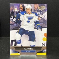 2013-14 Upper Deck Series 1 #122 T.J. Oshie St. Louis Blues Hockey Card