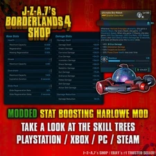 Borderlands 4✨ MODDED CRAZY STATS HARLOWE CLASS MOD BL4 ✅PC-PS-XBOX✨