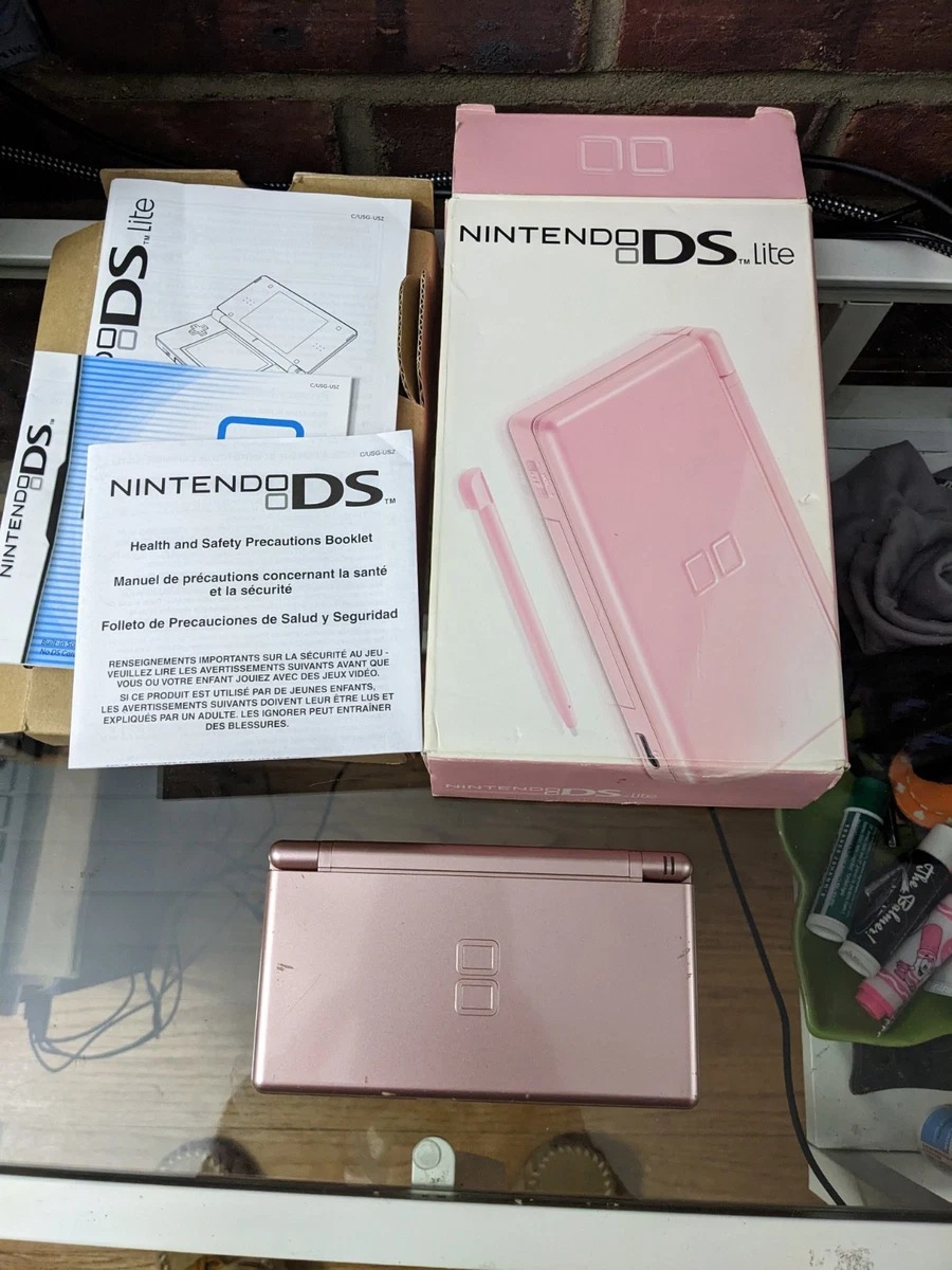 Nintendo DS Lite Pink Video Game Consoles for sale | eBay