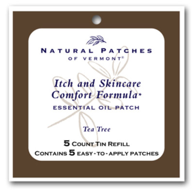 NATURAL PATCHES TEA TREE SOOTHING ITCH AND SKIN IRRITATION, 24/BOX - 3/1/26 EXP