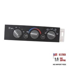 AC Heater Control Panel w/Rear Window Defogger Replacement for 1996-2002
