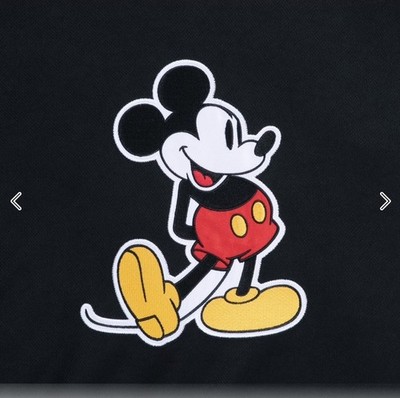 NWT New Disney Parks XL Mickey 28 Striped Sleeve Hockey Jersey