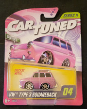 2026 Car Tuned Customs Series 11 - 04 Vw Type 3 Squareback Pink Near Mint