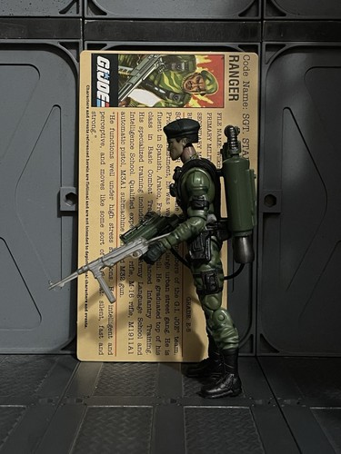 G.I. Joe Cobra 25th Anniversary Ultimate Battle Pack Sgt. Stalker Ranger - Picture 3 of 4
