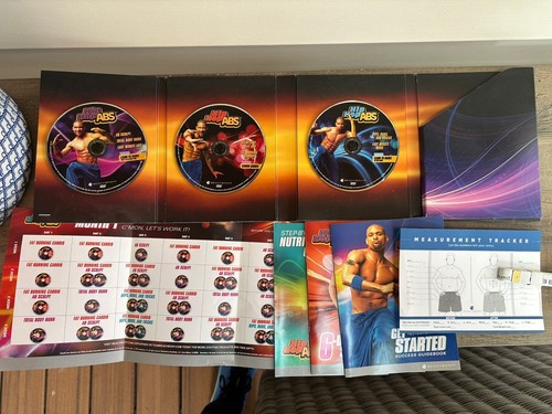 Beachbody Hip Hop Abs Lot - Level 1 & 2 Shaun T - 5 disc set - Immaculate! - Picture 3 of 5
