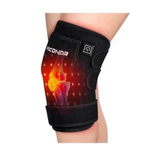 Viconor Red Light Therapy for Knee Infrared Light 660nm 850nm Knee Brace Heat...