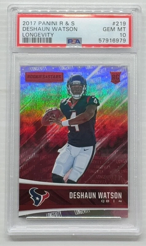 Deshaun Watson Panini Rookies & Stars #219 Longevity