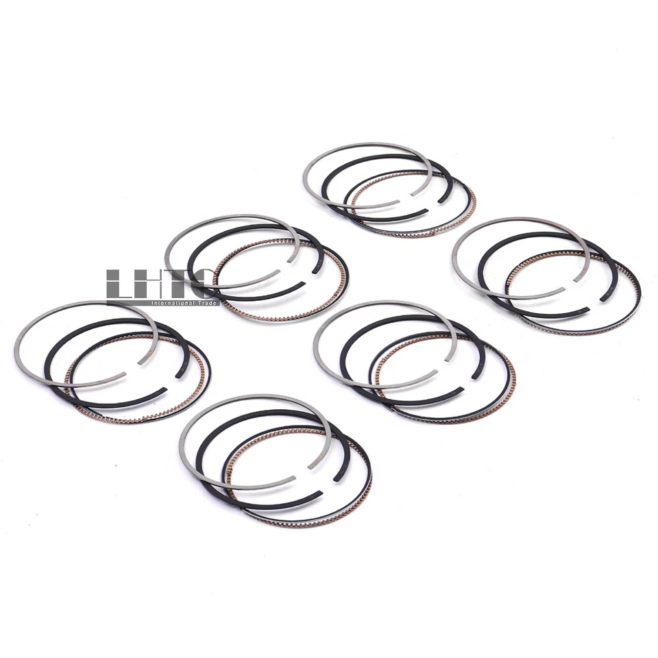 Juego de 6 anillos de pistón STD para Volvo S80 V70 XC60 XC70 XC90 3,2 L B6324S L6 T6 Foto 2 de 4