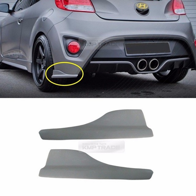 Rear Bumper Protector Fender Lip UnPainted For HYUNDAI 20112017