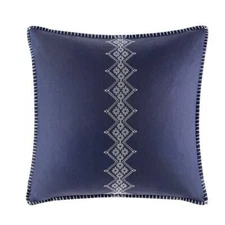 Echo Design Shibori European Euro Pillow Sham in Navy - New