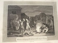 1808 Mexicans Destroying Their Goods at the End of a Century Bernard Picart