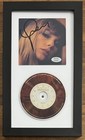 TAYLOR SWIFT MIDNIGHTS MAHOGANY CD AND AUTOGRAPHED FRAMED PHOTOGRAPH PSA DNA COA
