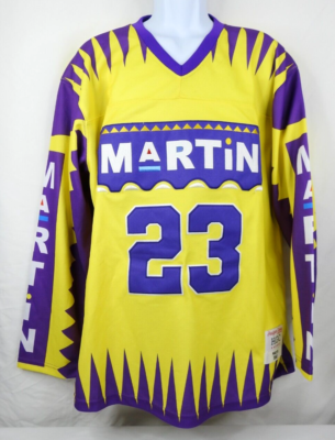 Headgear Classics Martin Purple Yellow Hockey Jersey Men