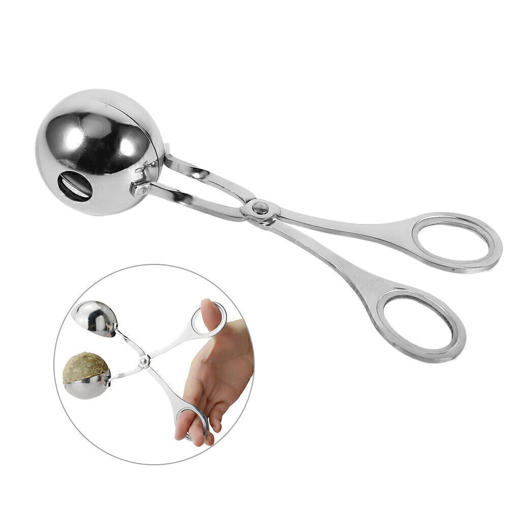 Stainless Steel Meatball Scoop for Cookie Dough Melon and Meatballs by Kitchen Craft