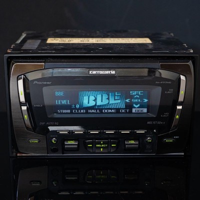 Pioneer FH-P717MD Carrozzeria Car Audio DSP Main Unit MD CD