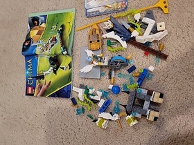 LEGO Set# 70139 Legends of Chima Speedorz Sky Launch Eris Build Race Win