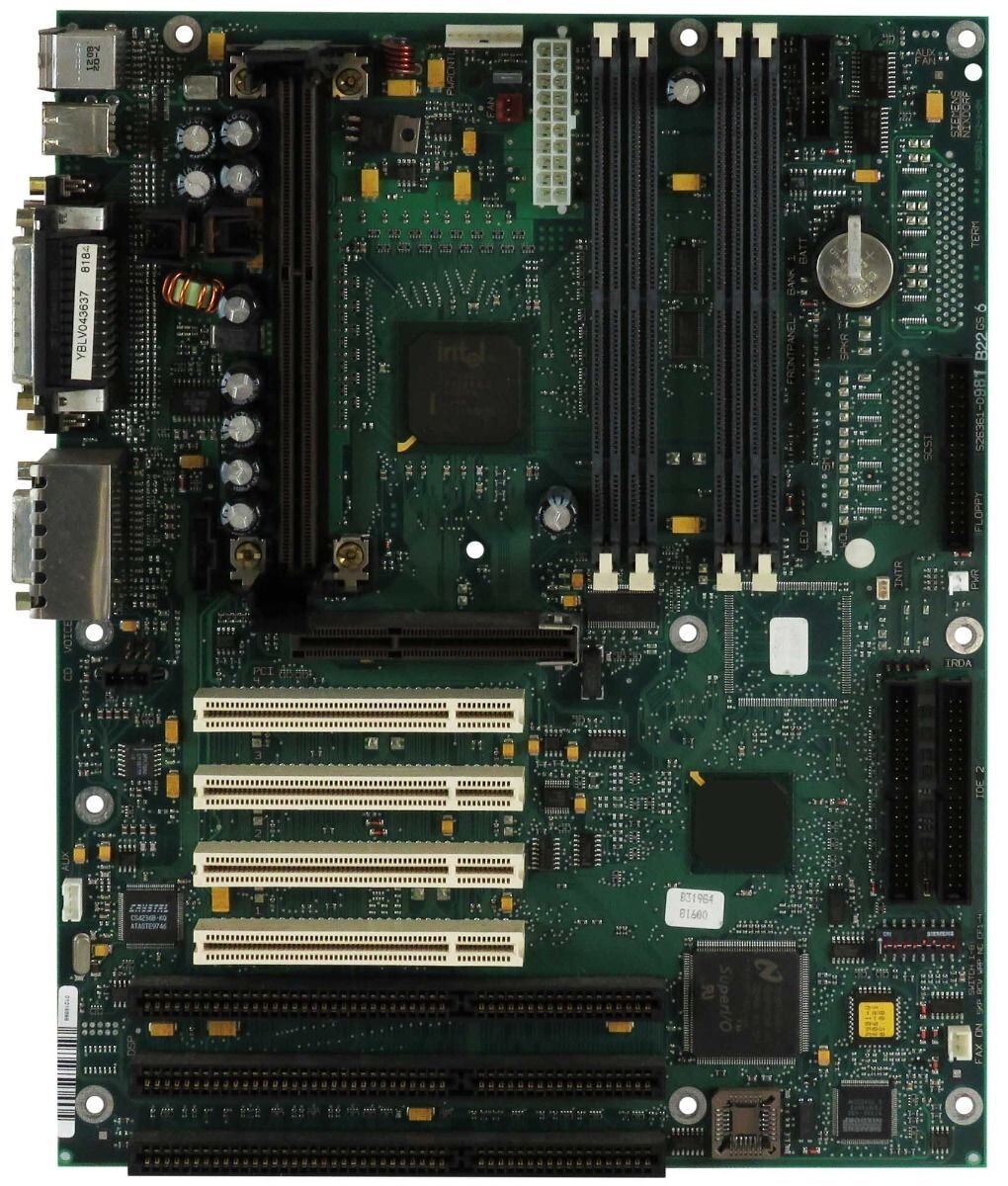 Mainboard Siemens Nixdorf S26361-D981-B22 GS6 Slot 1 4xSDRAM Mainboard Siemens Nixdorf S26361-D981-B22 GS6 Slot 1 4xSDRAM