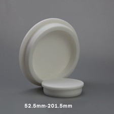 Round Hole Plugs Silicone Rubber Blanking End Caps Tube Pipe Inserts Bungs White