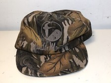 Vtg Mossy Oak Fall Foliage Gander Mountain Camo Snapback Hat Cap Made In The USA