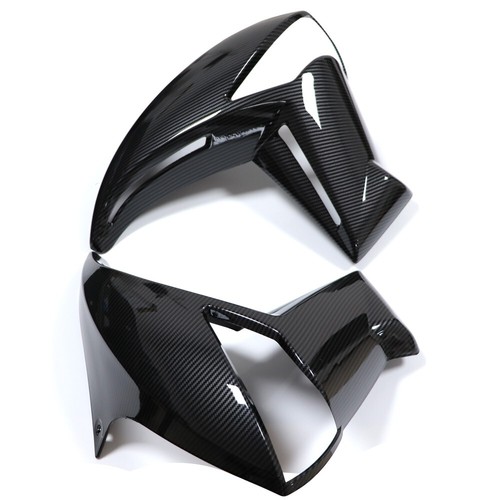 Pair Motorcycle Frame Water Tank Side Cover panels For Kawasaki ER-6N 2009-2011 - Picture 6 of 7