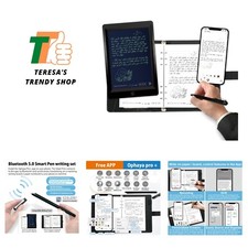 Digital Smart Pen Notebook and Writing Board Set, Real-time Sync for Digitizi...