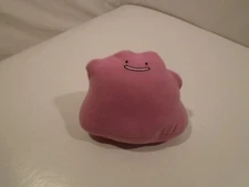 Pokemon Pink DITTO Character Plush Stuffed Animal by Toy Factory Nintendo  9”