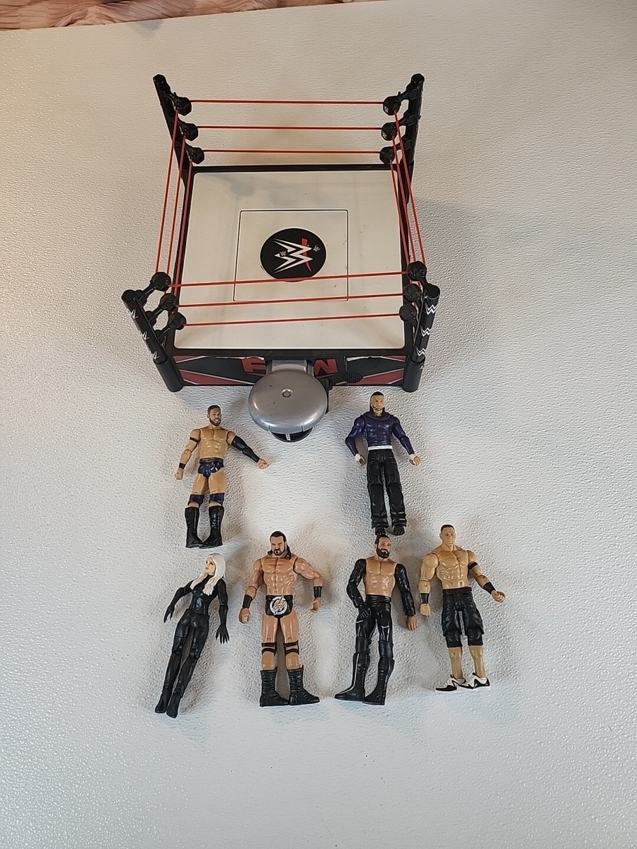 WWE Wrestling Ring & 6 Wrestlers F35 | eBay