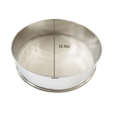 TECHTONGDA Diameter:19.6in 16 mesh Vibrating Screen 16 Stainless Steel Screen