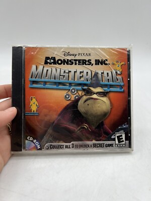 Monsters, Inc.  Monster Tag (PC, 2001) New  Factory Sealed