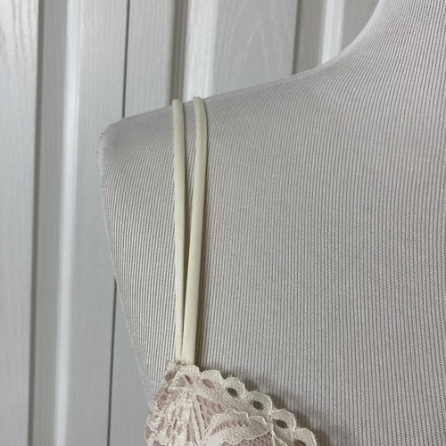 Wacoal b.tempt'd Bra Ivory Lacey Cami Style Sz M Padded Underwire RN 61049 Fun - Picture 21 of 22