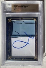 2016 Leaf Cut Signature Edition Trading Cards 22