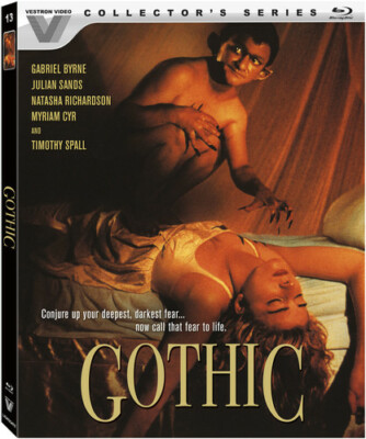 Gothic  Collector's Series Blu-ray Digital NEW FREE SHIP W SLIPCOVER