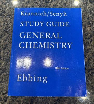 Study Guide General Chemistry, Krannich/Senyk, Ebbing 1996 Edition!