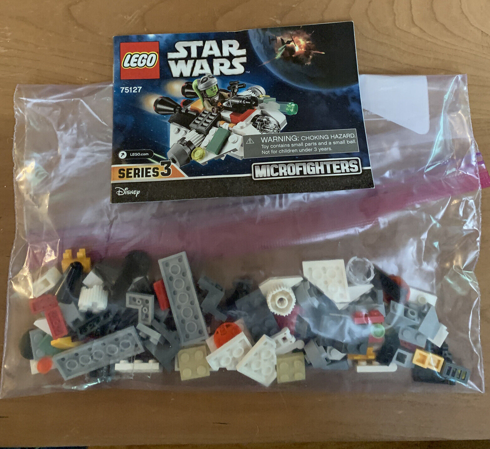 LEGO STAR WARS GHOST MICROFIGHTER 75127 RETIRED,NO MINIFIGURE