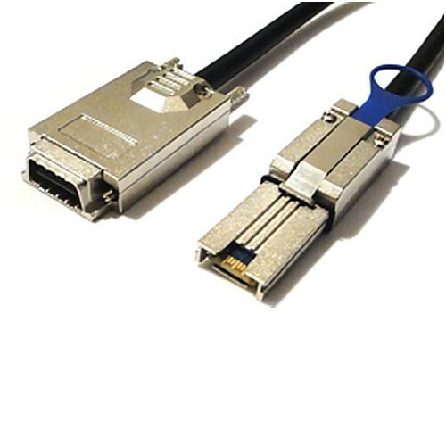 Dell SFF-8470 TO SFF-8088 SAS External 2 Meter Cable 0MM662 - Picture 1 of 6