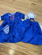 American Girl Felicity Merriman Christmas Gown Stomacher Outfit