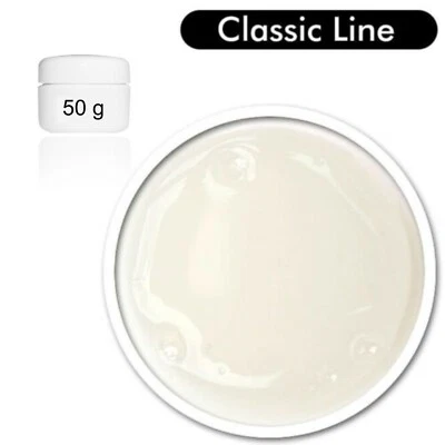 LAURA ARLETTA NAILS 50 g UV/LED 1-Phasen Allround Aufbau Gel Klar, Classic Line Clear Gel - Qualität