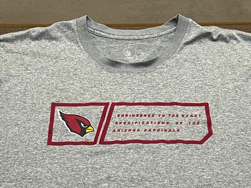 Arizona Cardinals Herren grau NFL Football T-Shirt - Nike Dri-Fit - 4XL - Bild 2 von 3