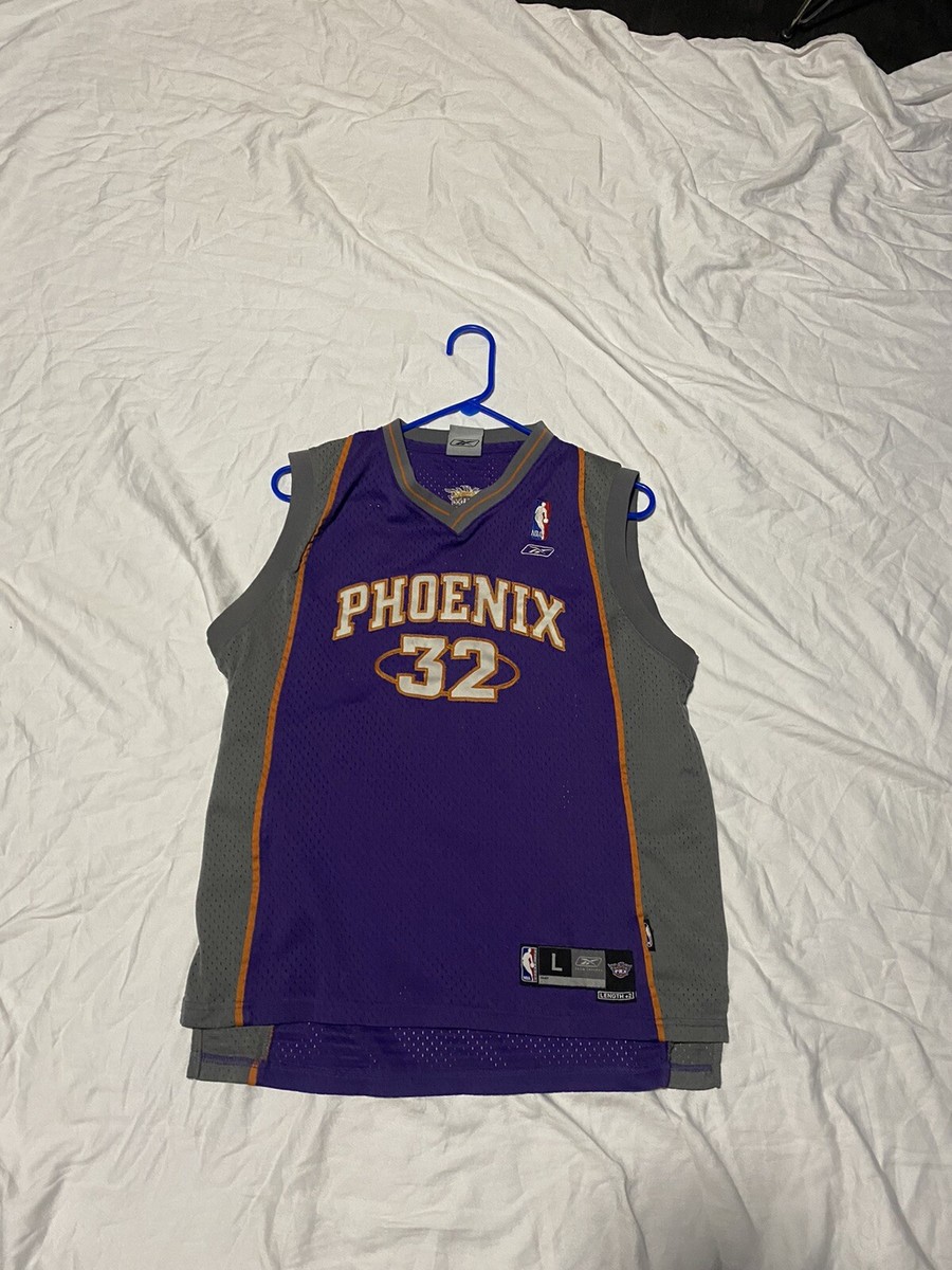 VTV Reebok Amare Stoudemire Phoenix Suns #32 NBA Purple Jersey Size Large