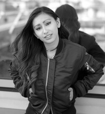 Schott X American College Black Bomber Jacket Size Xs Extra Small