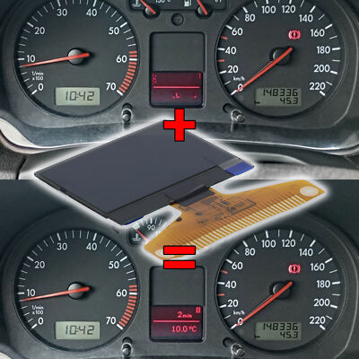 Display FIS MFA Kombiinstrument passend für Seat Ibiza | 6L | BJ 2002-2008